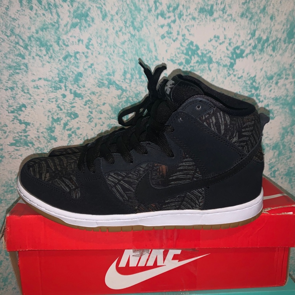 Nike Sb dunk high jungle rain forest
